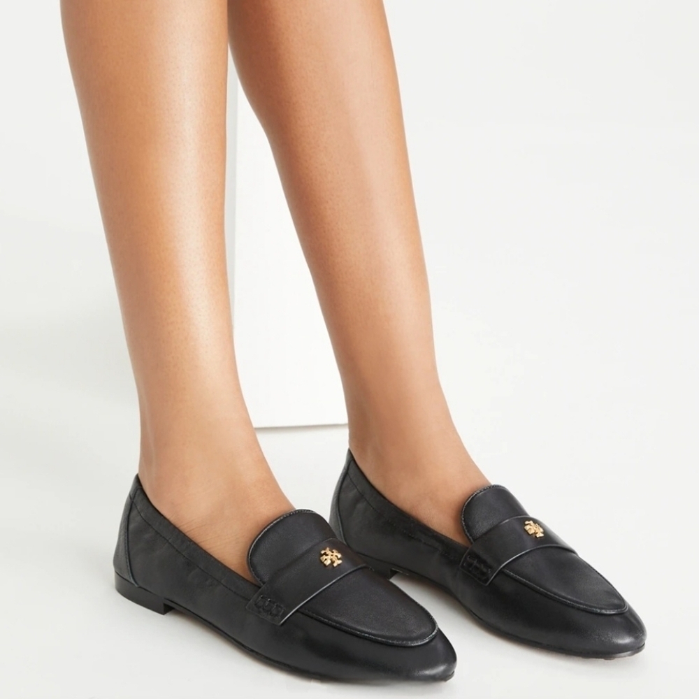 Tory Burch Patent Leather Ballet Loafers Slip On Flats Perfect Black NIB 6 - Picture 16 of 16